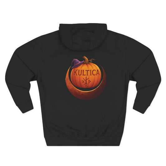 Kultica's Moonlit Mischief Premium Fleece Pullover Hoodie.
