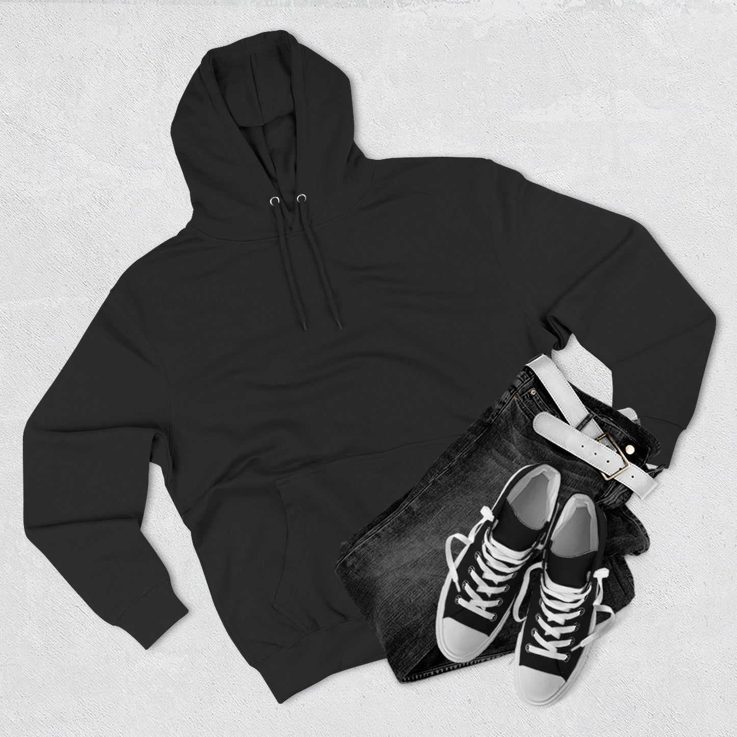 Kultica's Moonlit Mischief Premium Fleece Pullover Hoodie.